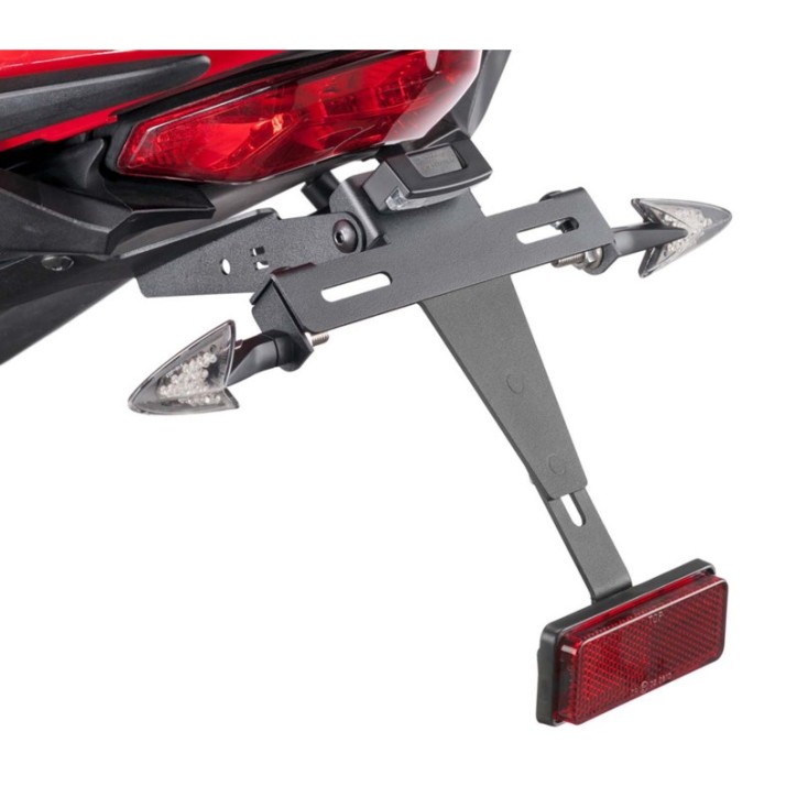 SUPPORT DE PLAQUE D'IMMATRICULATION PUIG POUR DUCATI MONSTER 1200/S 14-16 NOIR-OFFRE