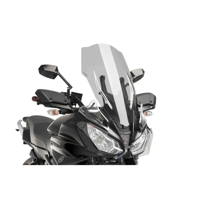 puig spoiler additional windshield for yamaha mt 07 tracer 16 17 transparent offer