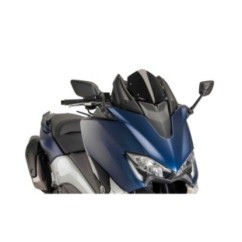 PARE-BRISE PUIG V-TECH LINE SUPERSPORT POUR YAMAHA T-MAX 530 DX SX ANNEE 17-19 COULEUR NOIR