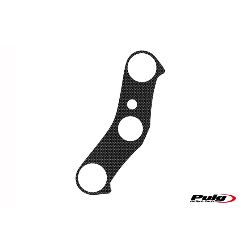 Autocollant de reservoir Puig Naked pour Yamaha YZF R1 07-08, gris
