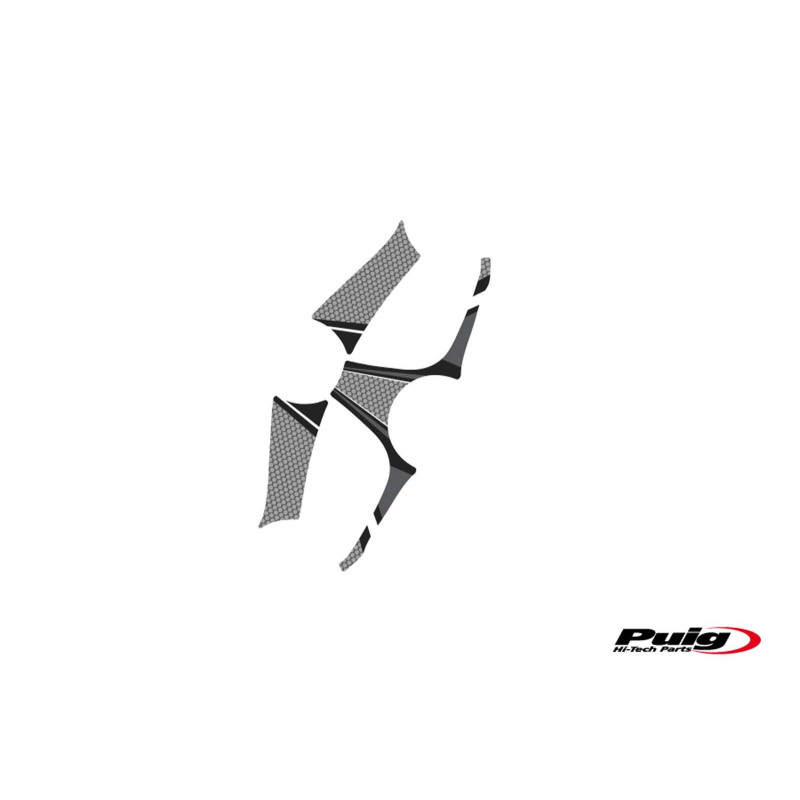 Adhesivo de deposito Puig Radikal para BMW F800 S 06-11 gris
