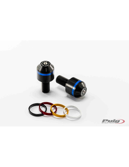 Equilibradores Puig Short Mod con anillos para MV Agusta Brutale 800 13 18 negros
