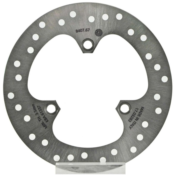 BREMBO DISCO FRENO FISSO ANTERIORE ORO PER HONDA SH 100 96-01