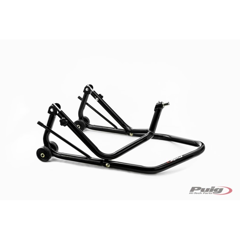 PUIG STAND ANTERIEUR CANOTTO DI STERZO NOIR - COD. 5601N - Equipe de 4 roues en nylon. Materiel: acciaio. Include i