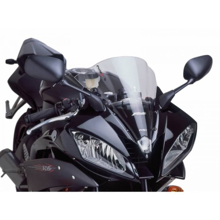 PUIG RACING SCREEN FOR YAMAHA YZF-R6 06-07 CLEAR SMOKE