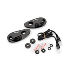 TAPA ESPEJO PUIG CON PESTANA INTERMITENTES HONDA CBR1000RR FIREBLADE SP SP2 17-19 NEGRO