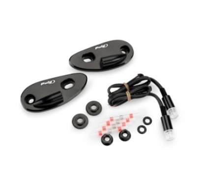 TAPA ESPEJO PUIG CON PESTANA INTERMITENTES HONDA CBR1000RR FIREBLADE SP SP2 17-19 NEGRO