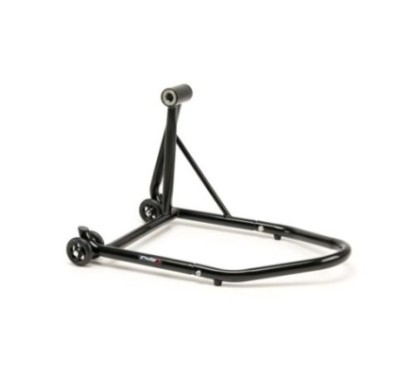 PUIG SINGLE-ARM REAR STAND RIGHT SIDE BLACK - Includes 53 mm diameter axles.