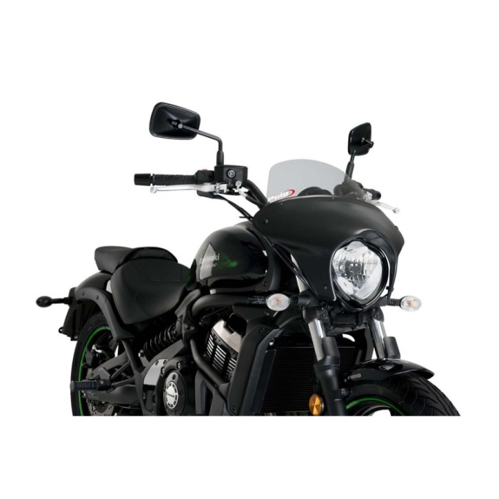 ECRAN PUIG BATWING SML TOURING POUR KAWASAKI VULCAN S 15-24 FUME CLAIR