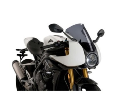 ECRAN PUIG R-RACER TRIUMPH SPEED TRIPLE 1200 RR 22-24 FUME FONCE