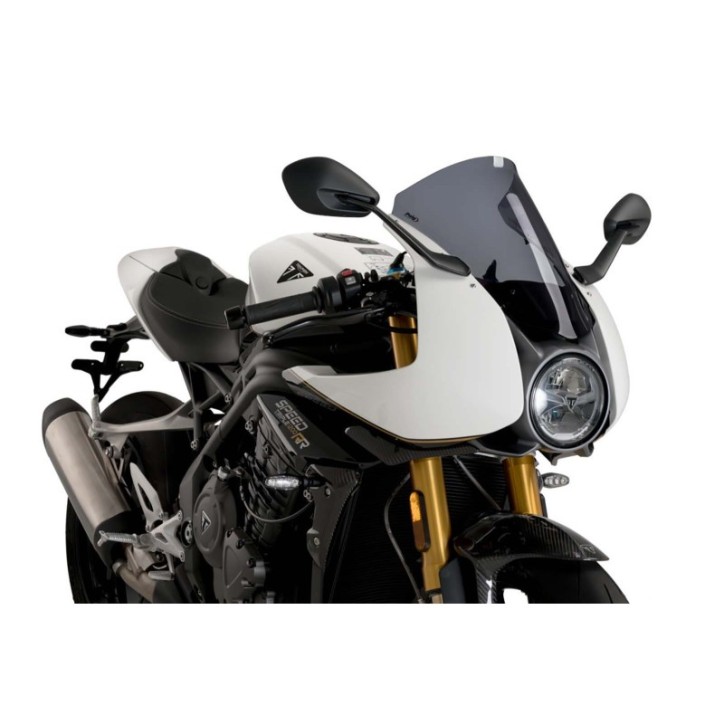 ECRAN PUIG R-RACER POUR TRIUMPH SPEED TRIPLE 1200 RR 22-24 FUME FONCE