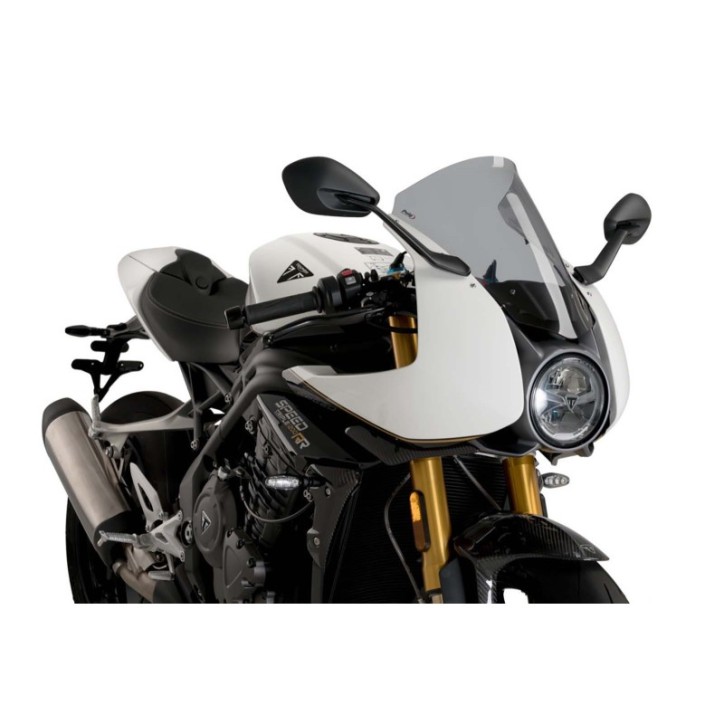 ECRAN PUIG R-RACER POUR TRIUMPH SPEED TRIPLE 1200 RR 22-24 FUME CLAIR