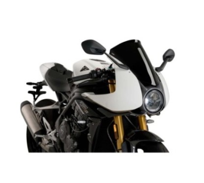 PANTALLA PUIG R-RACER TRIUMPH SPEED TRIPLE 1200 RR 22-24 NEGRO