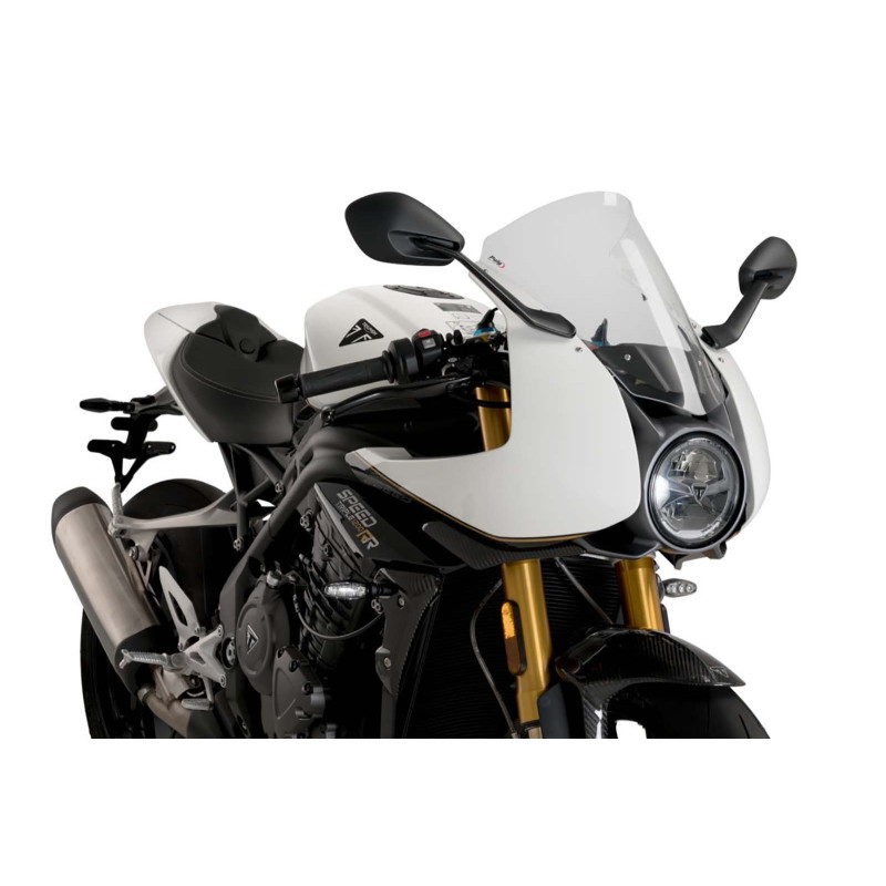 PUIG SCREEN R-RACER TRIUMPH SPEED TRIPLE 1200 RR 22-24 TRANSPARENT