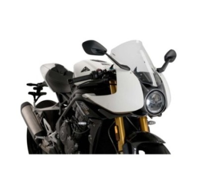 ECRAN PUIG R-RACER TRIUMPH SPEED TRIPLE 1200 RR 22-24 TRANSPARENT