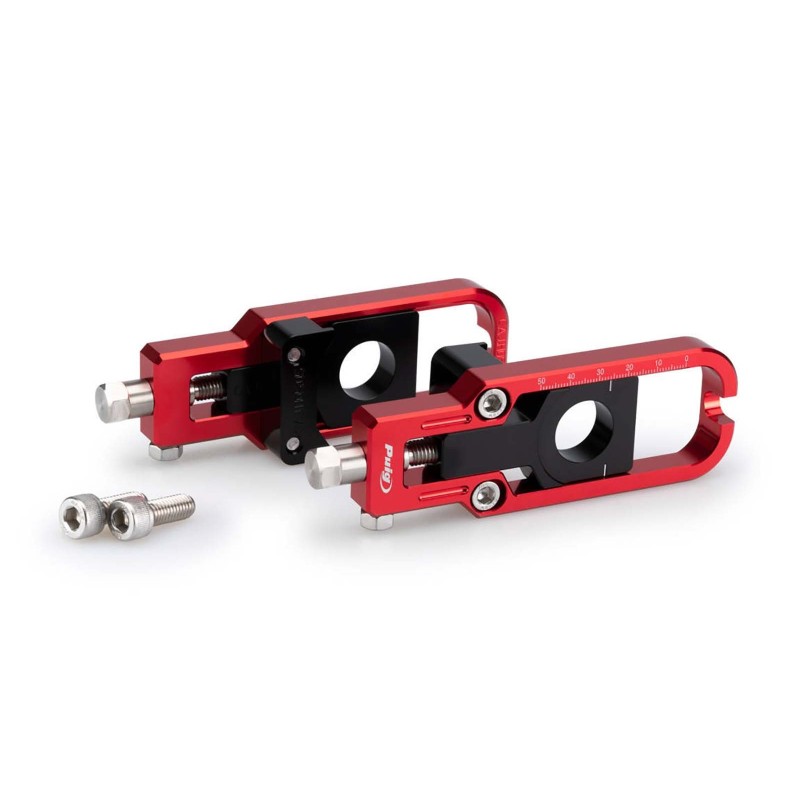 TENSOR DE CADENA PUIG HONDA XL 750 TRANSALP 23-24 ROJO