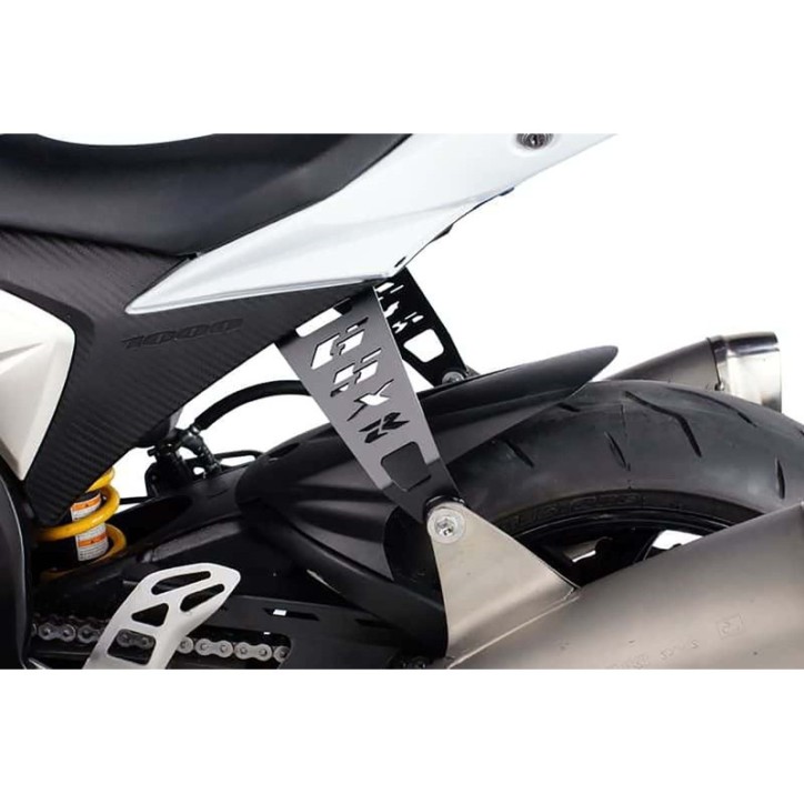 PUIG SOPORTES ESCAPE DERECHO PARA SUZUKI GSX-R1000 09-11 NEGRO