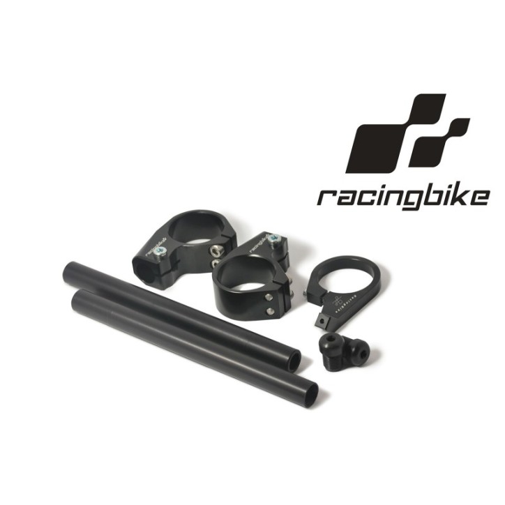 RACINGBIKE HALF-HANDLEBARS FOR DUCATI PANIGALE V2 21-24 BLACK