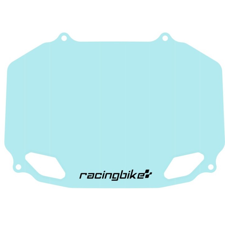 RACINGBIKE REPLACEMENT GLASS DASHBOARD PROTECTION FOR 2D FOR KAWASAKI ZX-10R 21-24 TRANSPARENT