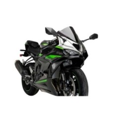 SPOILER PUIG DOWNFORCE RACE KAWASAKI ZX-6R NINJA 2024 ASPECTO CARBONO