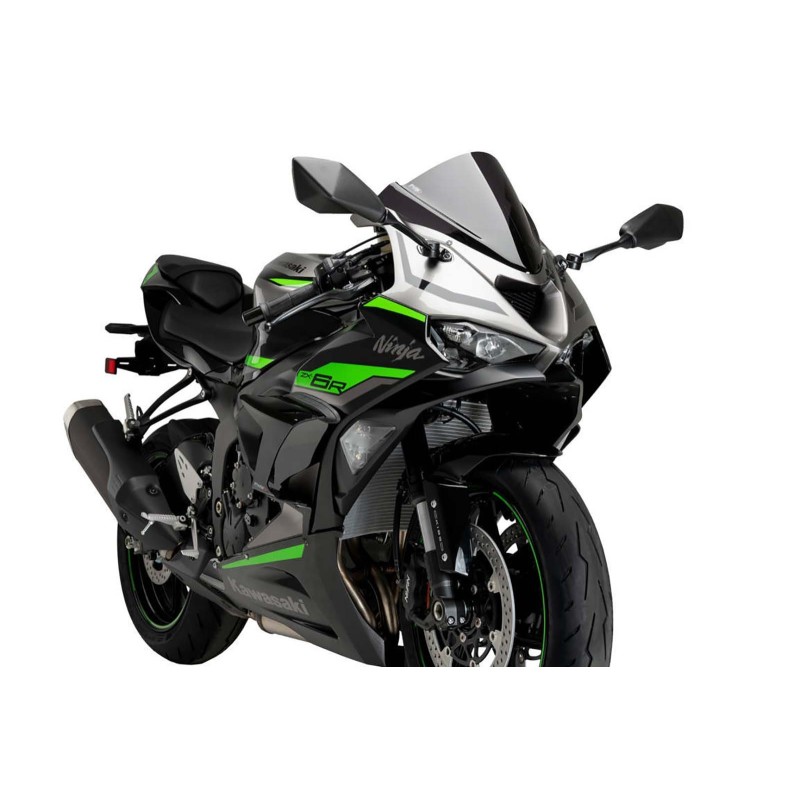 PUIG SPOILER DOWNFORCE RACE KAWASAKI ZX-6R NINJA 2024 NOIR