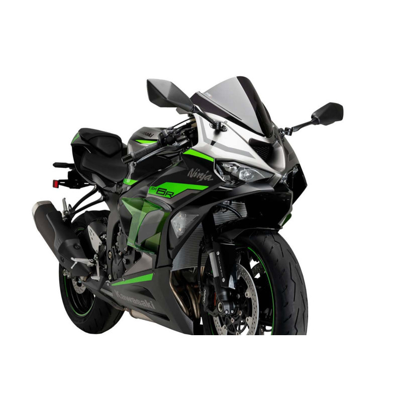 PUIG SIDE SPOILER DOWNFORCE RACE FIT ON KAWASAKI ZX-6R NINJA 24-25