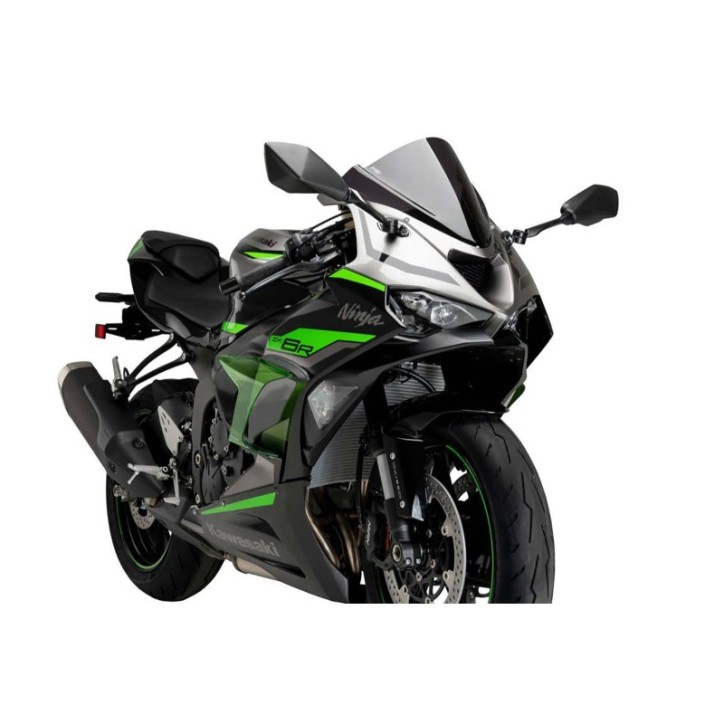 PUIG SPOILER DOWNFORCE RACE POUR KAWASAKI ZX-6R NINJA 2024 VERT