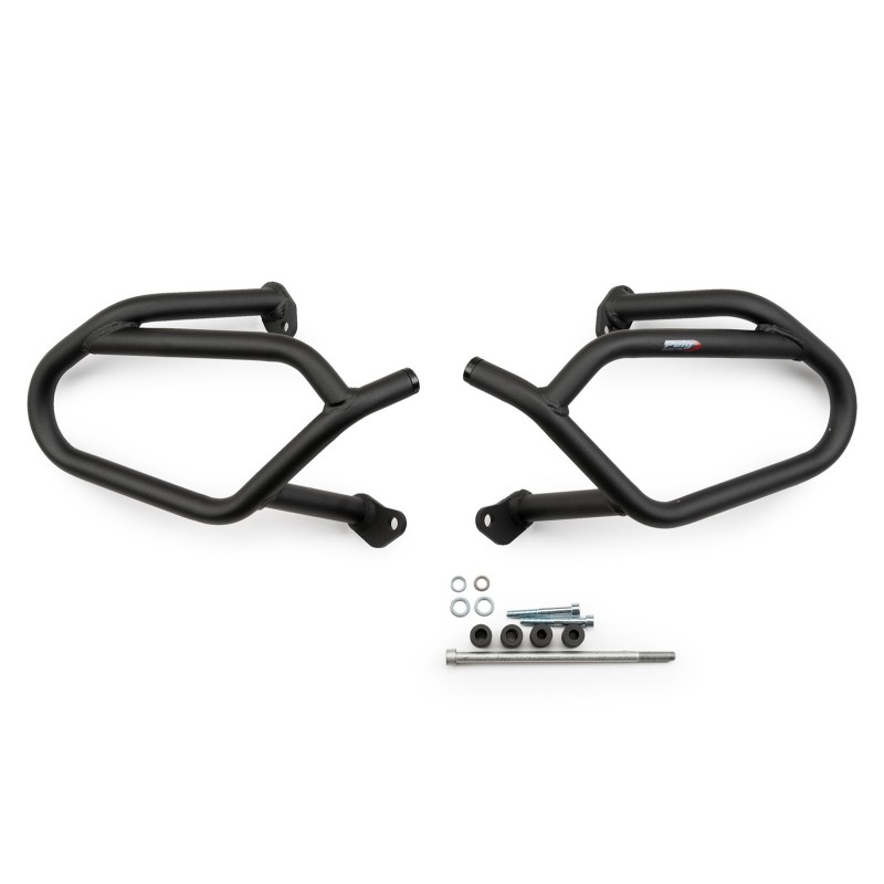 BARRES DE PROTECTION MOTEUR PUIG KTM 390 SW ADVENTURE 2024 NOIR