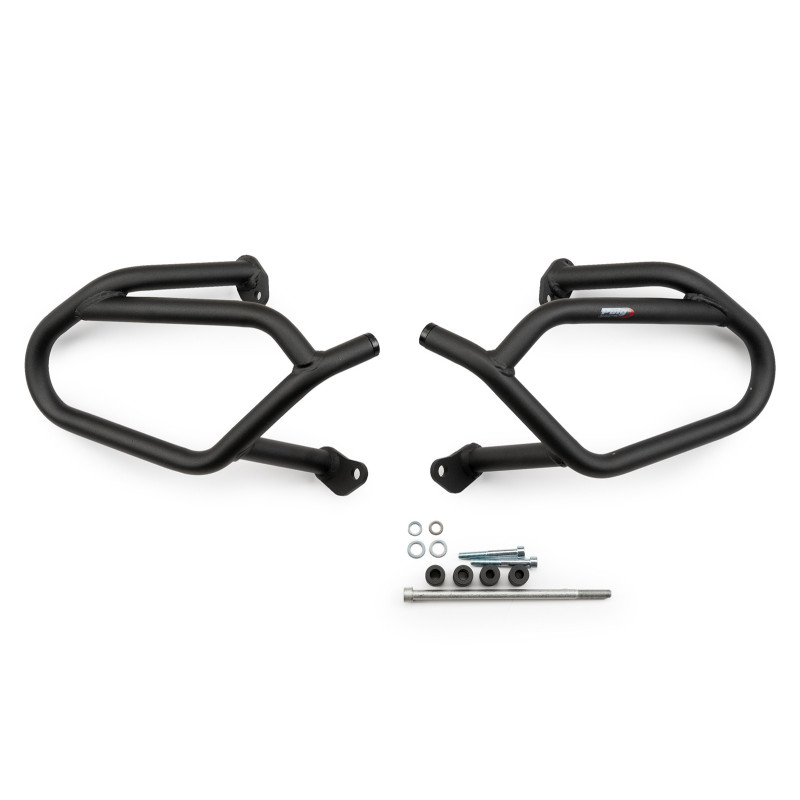puig engine guard bars for ktm 390 sw adventure 2024 black