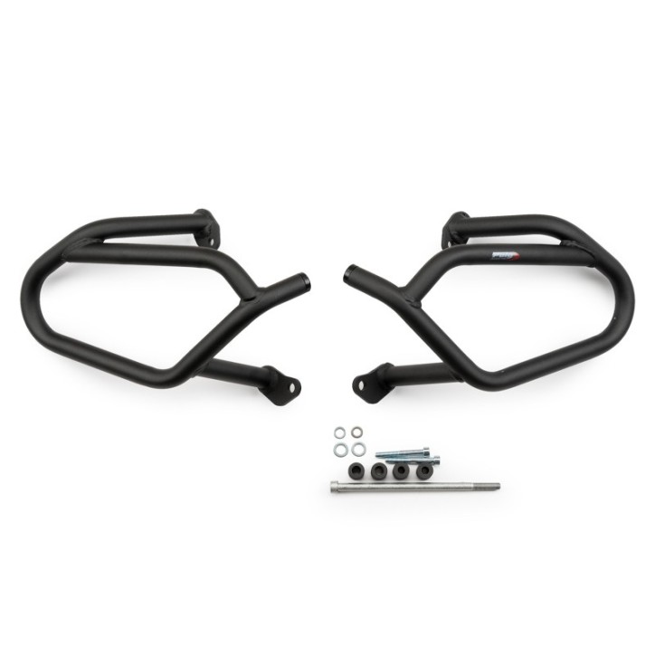 BARRAS DE PROTECCION DEL MOTOR PUIG PARA KTM 390 SW ADVENTURE 2024 NEGRO