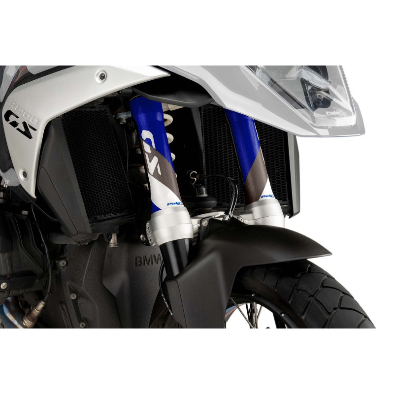 Kit de proteccion de horquilla Puig BMW R1300 GS Triple Black 23/25 White