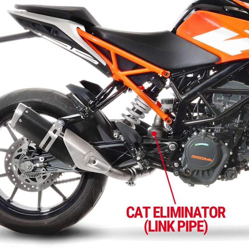 CATALIZADOR LEOVINCE ELIMINADOR MONTAJE KTM DUKE 125 17-20