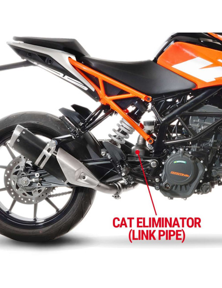 leovince catalytic converter remover for ktm duke 125 17 20
