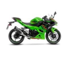 LEOVINCE VOLLSTANDIGE AUSPUFFFABRIK S KOHLENSTOFFFASER KAWASAKI NINJA 500 2024 KOHLENSTOFFFASER