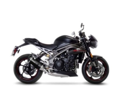 ESCAPE COMPLETO LEOVINCE FACTORY S FIBRA DE CARBONO TRIUMPH SPEED TRIPLE 1050 RS 2019 FIBRA DE CARBONO