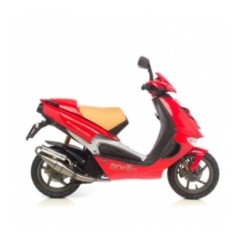 ESCAPE COMPLETO LEOVINCE HECHO A MANO TT APRILIA SR 50 SPORT PRO inyecciOn motor Piaggio 2003 ALUMINIO