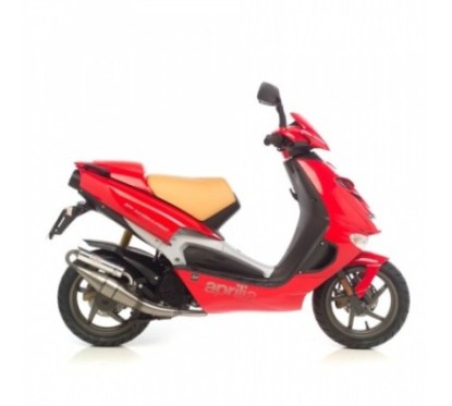 LEOVINCE VOLLSTANDIGER AUSPUFF HANDGEFERTIGT TT APRILIA SR 50 SPORT PRO Einspritzung Piaggio-Motor 2003 ALUMINIUM