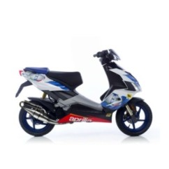 ESCAPE COMPLETO LEOVINCE HECHO A MANO TT BLACK EDITION APRILIA SR 50 R FACTORY carburador motor Piaggio 04-12 ALUMINIO