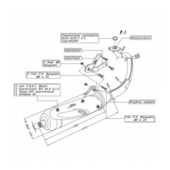 LEOVINCE FULL EXHAUST SITO MBK OVETTO 50 2 stroke 02-12 STEEL