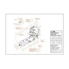 LEOVINCE SCARICO COMPLETO SITO PEUGEOT X-FIGHT 50 KAT liquid cooled 01-02 ACCIAIO