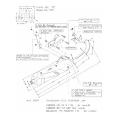 LEOVINCE SCARICO COMPLETO SITO YAMAHA JOG R 50 air cooled 04-14 ACCIAIO