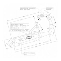 ESCAPE COMPLETO LEOVINCE SITOPLUS MBK BOOSTER 50 04-12 ACERO