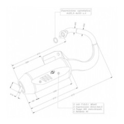 ESCAPE COMPLETO LEOVINCE SITOPLUS PEUGEOT METAL X 50 03-10 ACERO