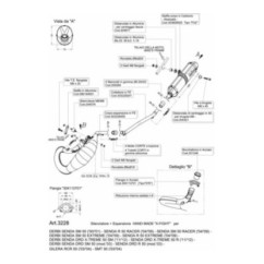 LEOVINCE VOLLSTANDIGER AUSPUFF X-FIGHT GILERA RCR 50 03-04 EDELSTAHL