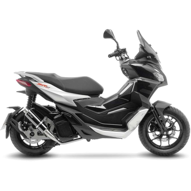 LEOVINCE GP CORSA AUSPUFFSCHALLDAMPFER APRILIA SR125 GT SPORT 22-24 KOHLENSTOFFFASER