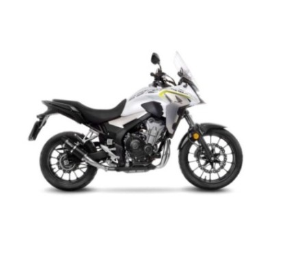 SILENCIADOR DE ESCAPE LEOVINCE GP CORSA EVO HONDA CB500 X 19-21 FIBRA DE CARBONO