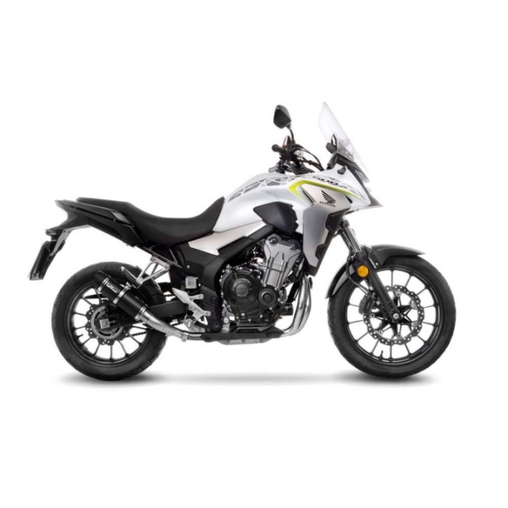 SILENCIADOR DE ESCAPE LEOVINCE GP CORSA EVO PARA HONDA CB500 X 22-23 CARBONO