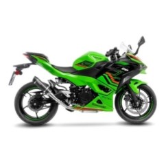 SILENCIADOR DE ESCAPE LEOVINCE GP CORSA EVO KAWASAKI NINJA 500 2024 FIBRA DE CARBONO