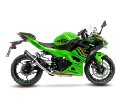 SILENCIADOR DE ESCAPE LEOVINCE GP CORSA EVO KAWASAKI NINJA 500 2024 FIBRA DE CARBONO