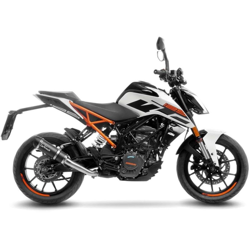 LEOVINCE AUSPUFFSCHALLDAMPFER GP CORSA EVO KTM DUKE 125 17-20 EDELSTAHL